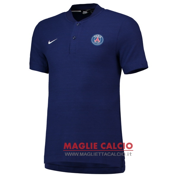 paris saint germain blu magliette polo nuova 2018-2019