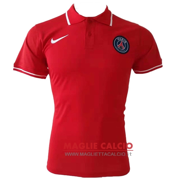paris saint germain rosso magliette polo nuova 2019-2020