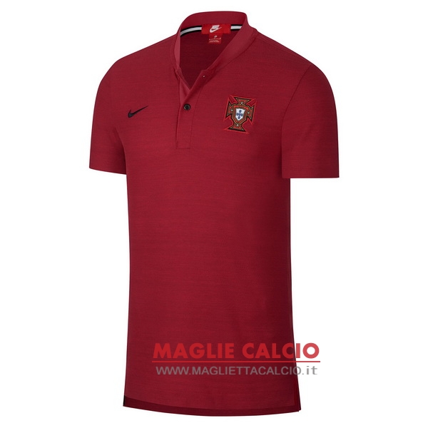 portugal rosso magliette polo nuova 2018