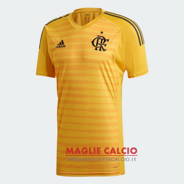 nuova magliette portiere flamengo 2018-2019 giallo
