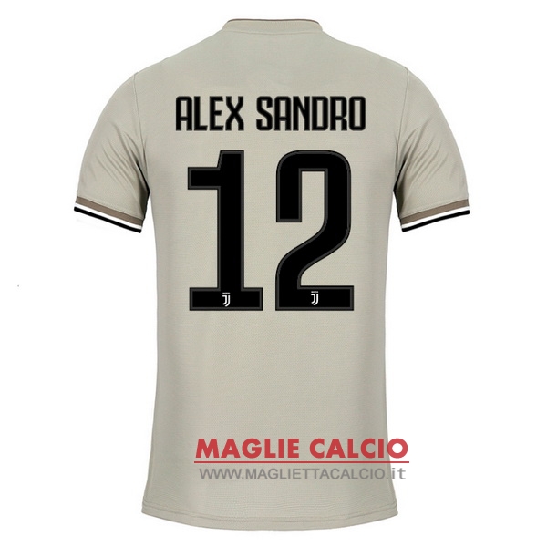 nuova maglietta juventus 2018-2019 alex sangro 12 seconda