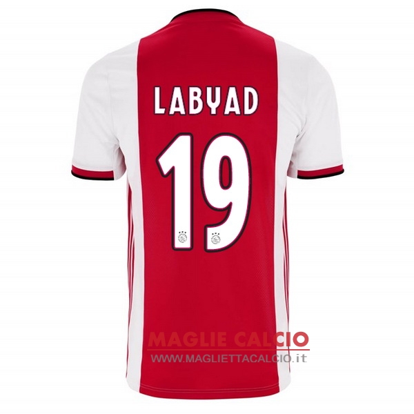 nuova maglietta ajax 2019-2020 labyad 19 prima