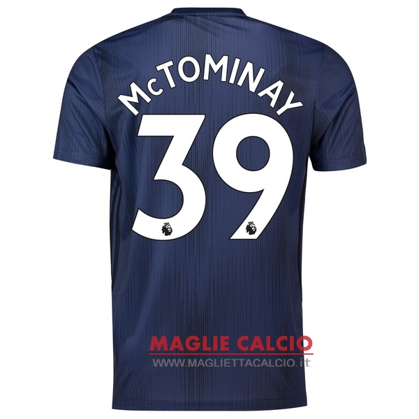 nuova maglietta manchester united 2018-2019 mctominay 39 terza