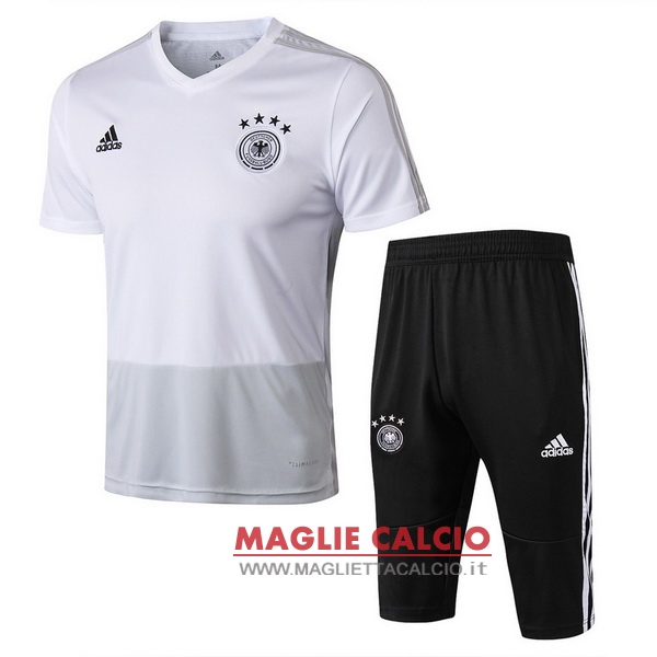 nuova formazione set completo divisione magliette germanian 2018 bianco nero
