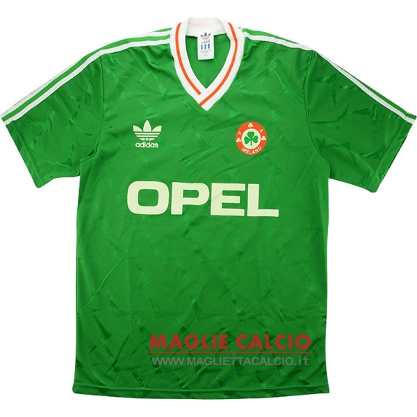 nuova prima magliette irlanda retro 1990 verde