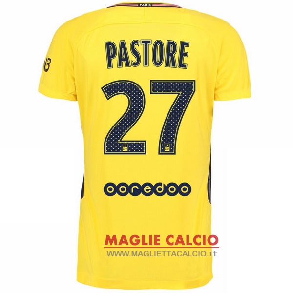 nuova maglietta paris saint germain 2017-2018 Pastore 27 seconda