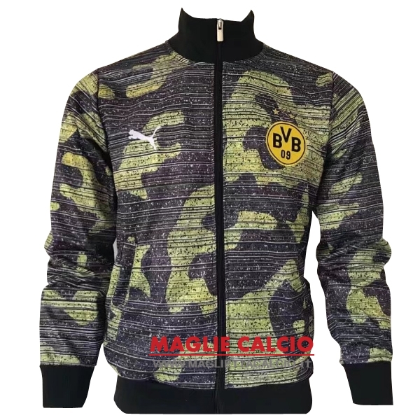 borussia dortmund giallo grigio nuova giacca 2017-2018