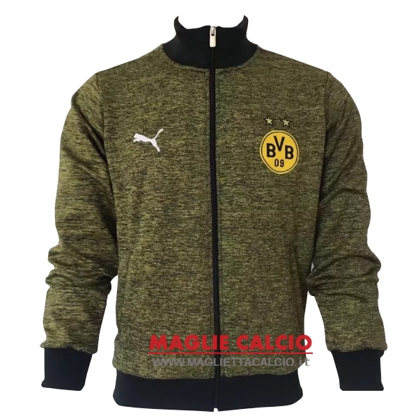 borussia dortmund verde nuova giacca 2017-2018