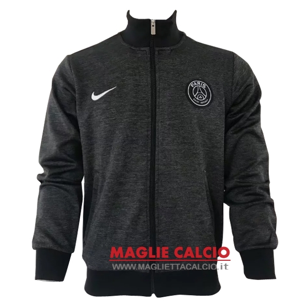 paris saint germain grigio navy nuova giacca 2017-2018