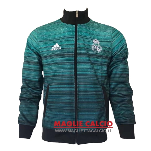 real madrid verde nuova giacca 2017-2018