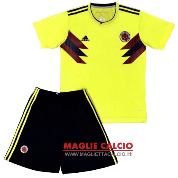 nuova prima magliette colombia bambino 2018