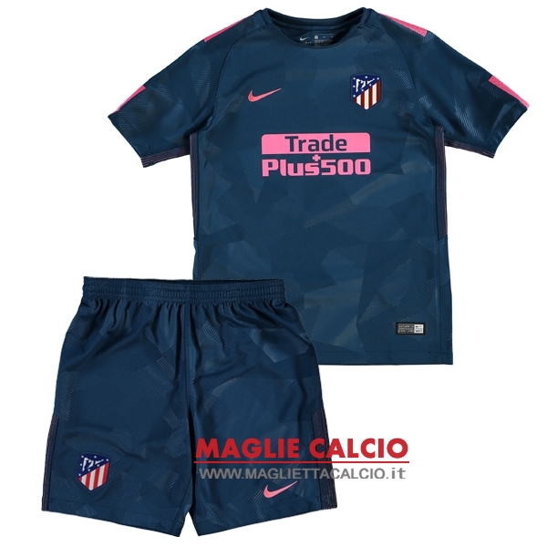 terza magliette atletico madrid bambino 2017-2018