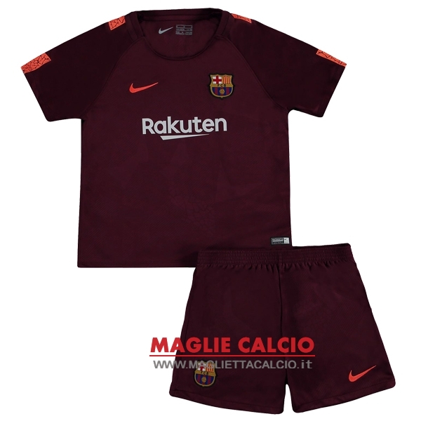 nuova terza magliette barcellona bambino 2017-2018