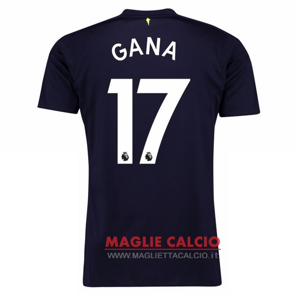 nuova maglietta everton 2017-2018 gana 17 terza