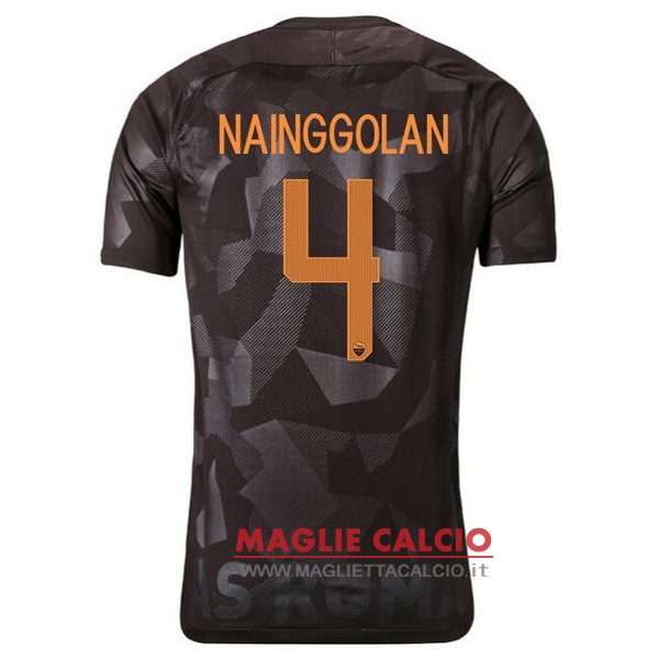 nuova maglietta roma 2017-2018 nainggolan 4 terza