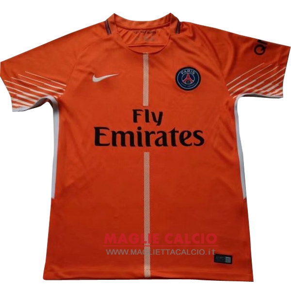 nuova magliette paris saint germain portiere 2017-2018 arancione