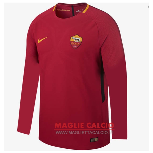 nuova prima divisione magliette manica lunga as roma 2017-2018