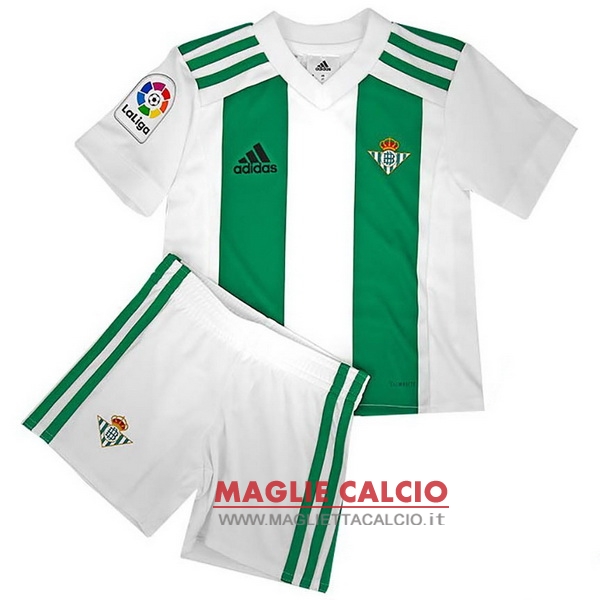 nuova prima maglietta set completo real betis bambino 2017-2018