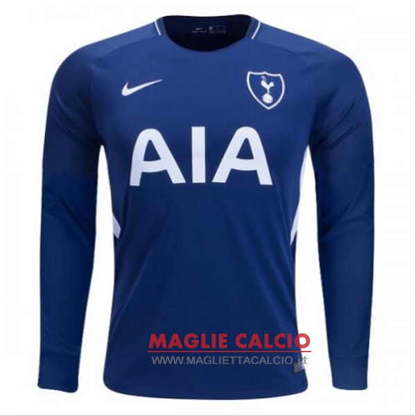 nuova seconda divisione magliette manica lunga tottenham hotspur 2017-2018