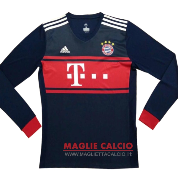 nuova seconda divisione magliette manica lunga bayern munich 2017-2018