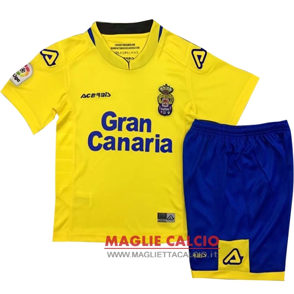 nuova prima magliette las palmas bambino 2017-2018