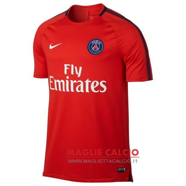 nuova formazione divisione magliette paris saint germain 2017-2018 rosso blu