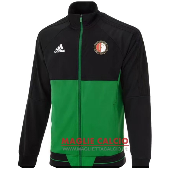 feyenoord rotterdam verde nuova giacca 2017-2018