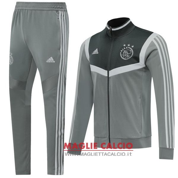 nuova ajax set completo grigio giacca 2019-2020