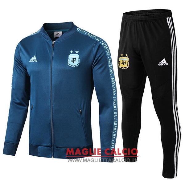 nuova argentina insieme completo blu nero giacca 2019
