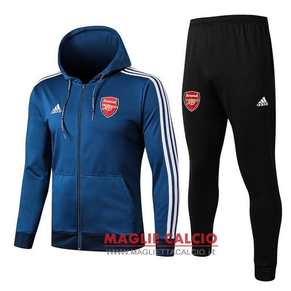 nuova arsenal insieme completo blu navy giacca 2019-2020