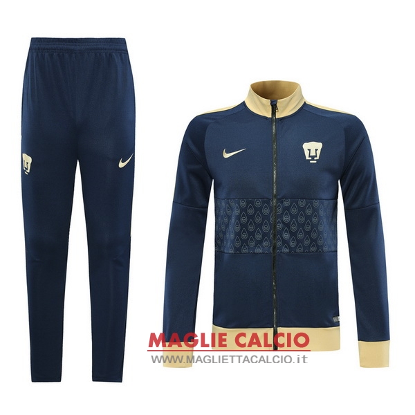 nuova club america insieme completo giallo blu giacca 2019-2020