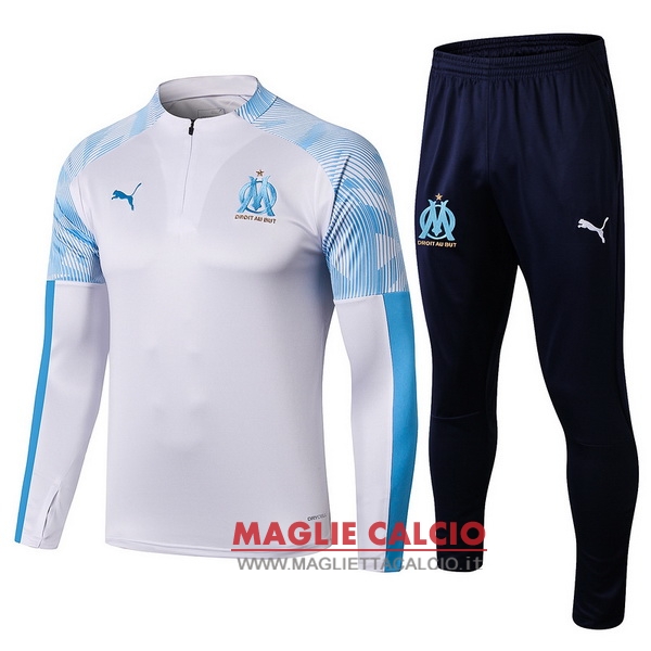 nuova marseille insieme completo blu luce bianco giacca 2019-2020