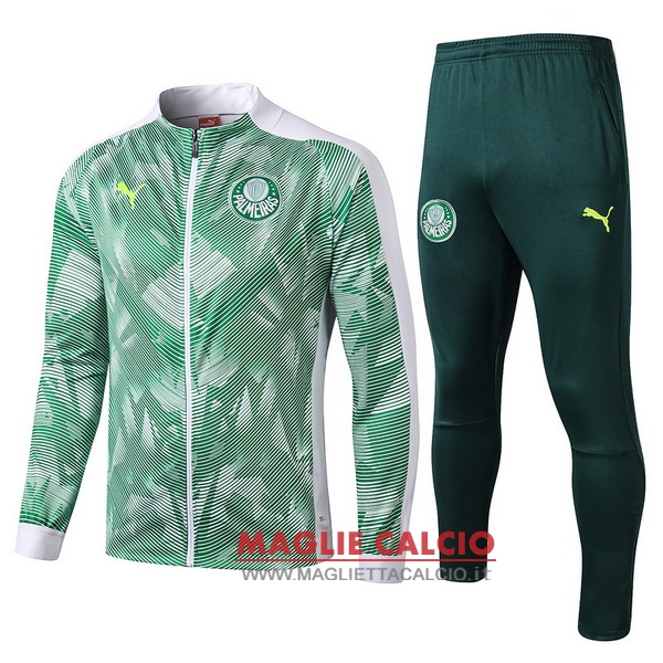 nuova palmeiras insieme completo verde luce giacca 2019-2020