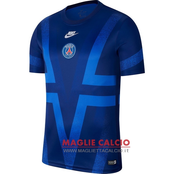 nuova formazione divisione magliette paris saint germain 2019-2020 blu