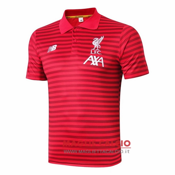 liverpool rosso bianco magliette polo nuova 2019-2020