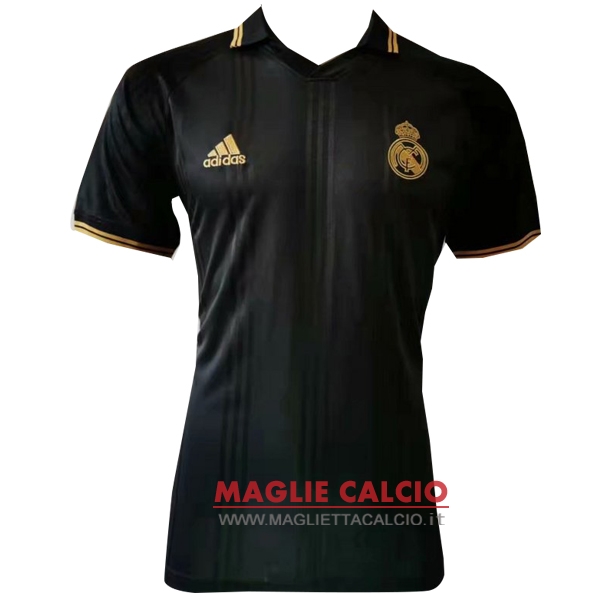 real madrid nero magliette polo nuova 2019-2020