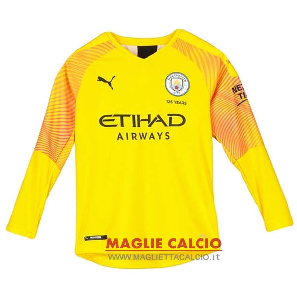 nuova terza magliette manica lunga portiere manchester city 2019-2020