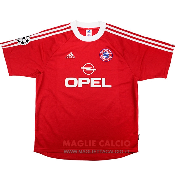 nuova prima magliette bayern munich retro 2001-2002