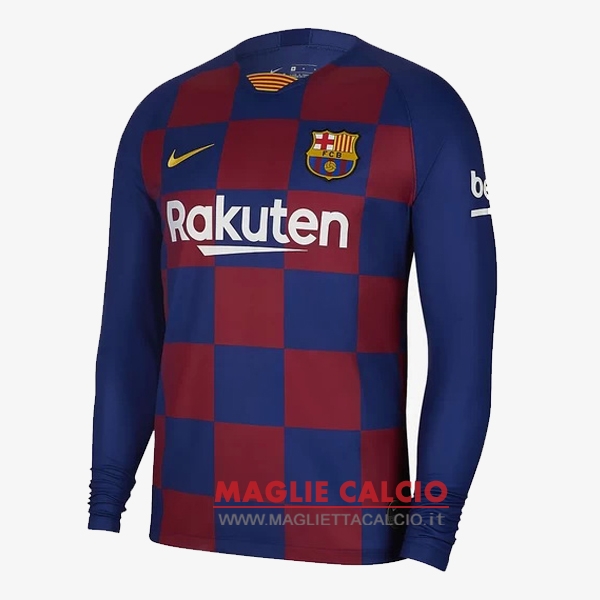 nuova prima divisione magliette manica lunga barcelona 2019-2020