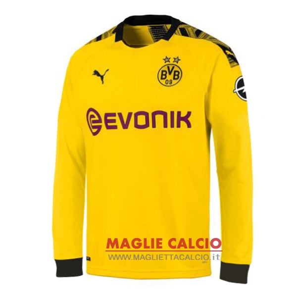 nuova prima divisione magliette manica lunga borussia dortmund 2019-2020