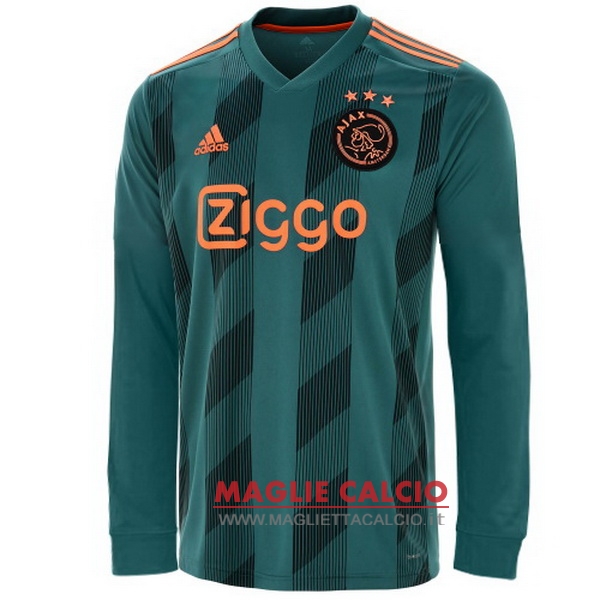 nuova seconda magliette ajax mancia lunga 2019-2020