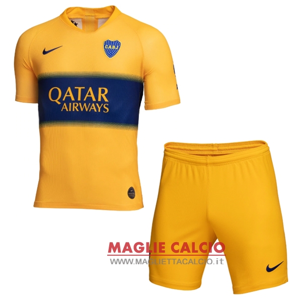 nuova seconda set completo magliette boca juniors bambino 2019-2020