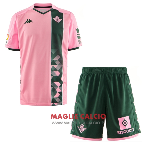 nuova terza maglietta set completo real betis bambino 2019-2020