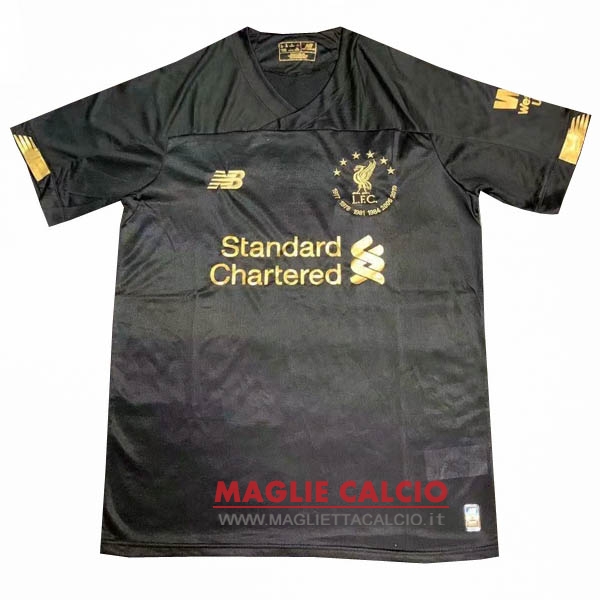 nuova edizione commemorativa divisione magliette liverpool 2019-2020 nero