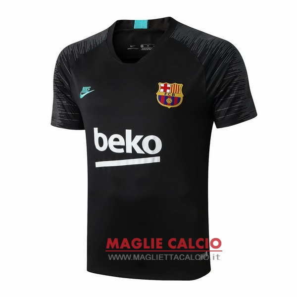 nuova magliette barcelona formazione 2019-2020 nero bianco