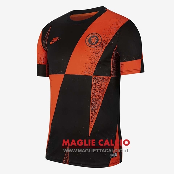 nuova magliette chelsea formazione 2019-2020 arancione