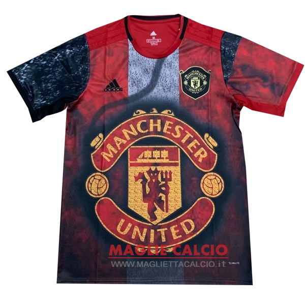 nuova formazione divisione magliette manchester united 2019-2020 rosso nero