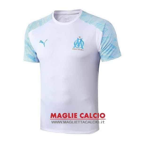 nuova magliette marseille formazione 2019-2020 blu bianco