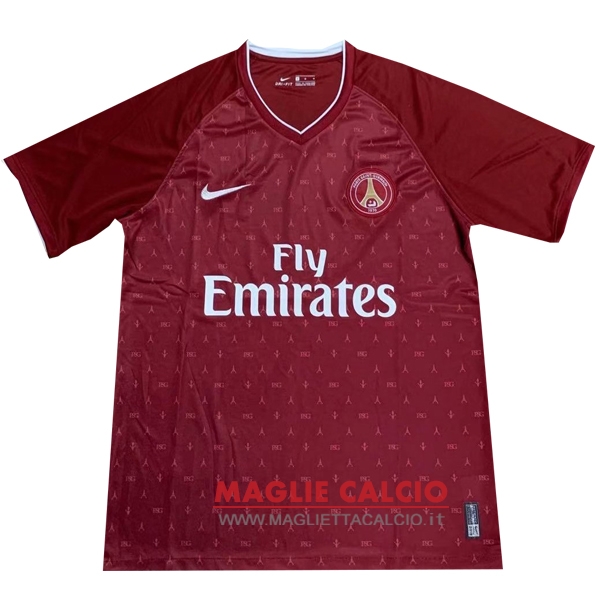 nuova formazione divisione magliette paris saint germain 2019-2020 rosso bianco