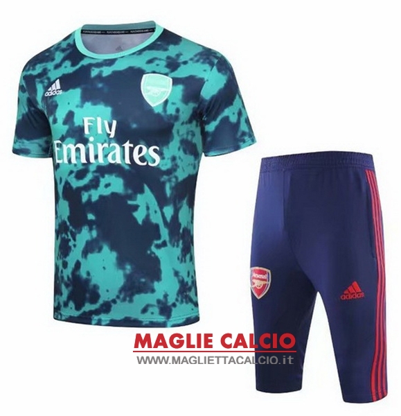 nuova formazione insieme completo divisione magliette arsenal 2019-2020 verde blu